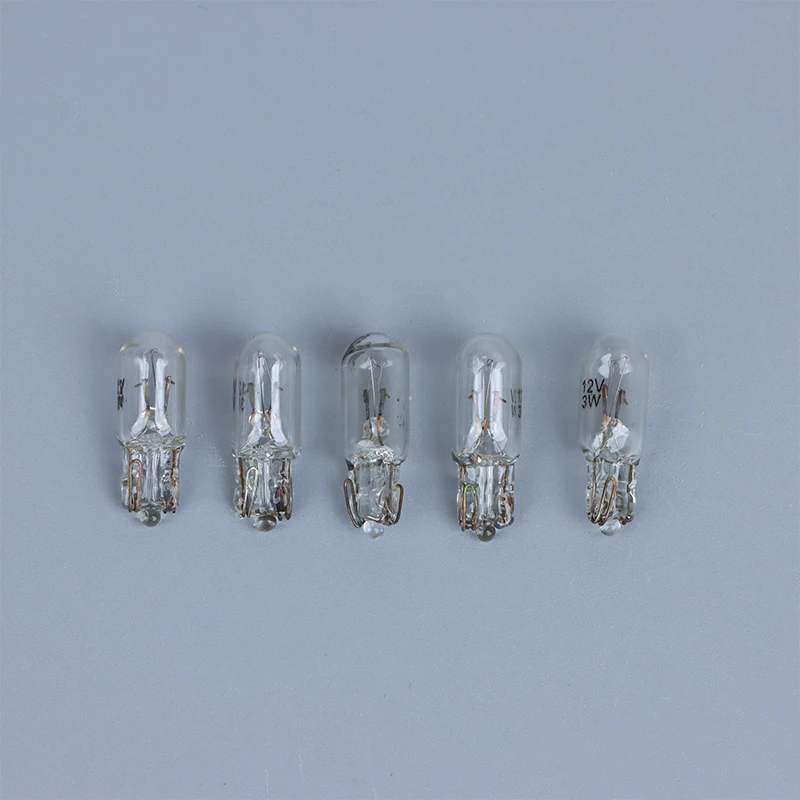 10Pcs Bulb 12V 3W T6.5 Car Dashboard Instrument Panel Light Indicator Light Automotive Products Car Accessories