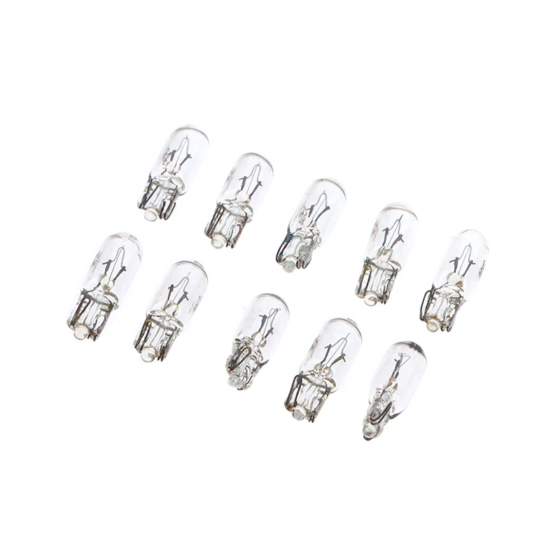 10Pcs Bulb 12V 3W T6.5 Car Dashboard Instrument Panel Light Indicator Light Automotive Products Car Accessories