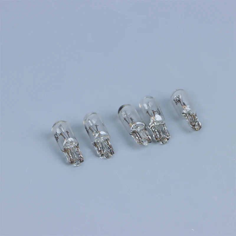 10Pcs Bulb 12V 3W T6.5 Car Dashboard Instrument Panel Light Indicator Light Automotive Products Car Accessories