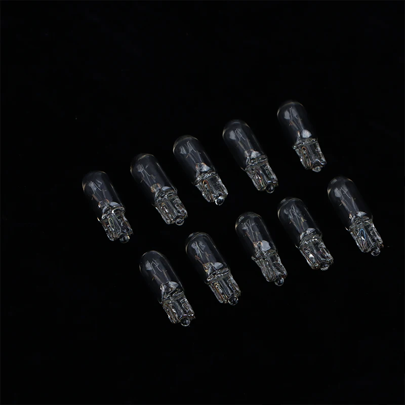 10Pcs Bulb 12V 3W T6.5 Car Dashboard Instrument Panel Light Indicator Light Automotive Products Car Accessories