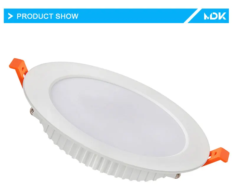 AC220V LED Downlight Thick Aluminum 5W 7W 9W 12W 15W 18W 24W 110V Recessed Spot Lighting Bedroom Kitchen Indoor Down Light Lamp