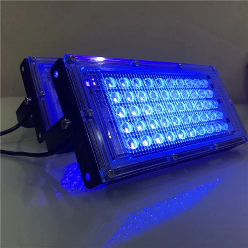 220V 50W 100W 200W 300W 395NM 405nm 365nm LED Ultraviolet UV Lamp Printing Spraying Painting Resin ink UV Glue Curing Lamp