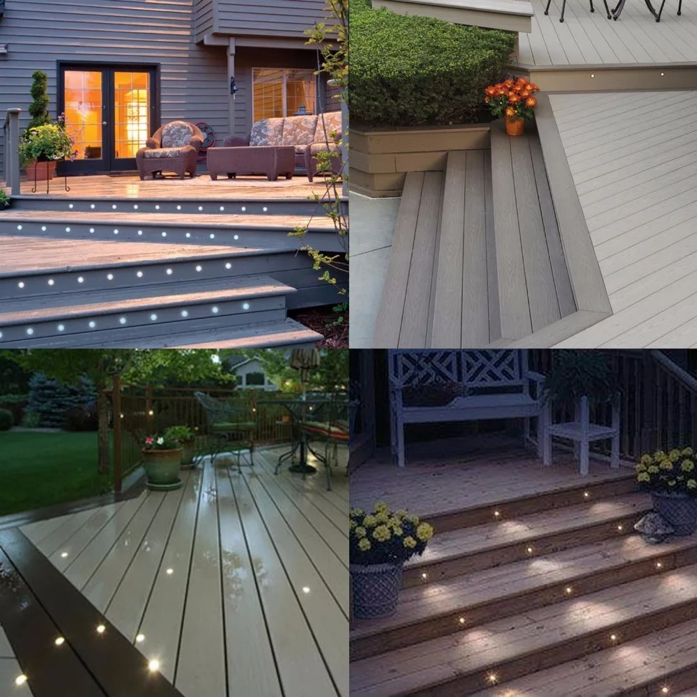 LED Inground Light Garden Decoration Outdoor Lighting IP67 DC12V Yard Floor Stair Deck Pathway Patio Terrace Recessed Lamps