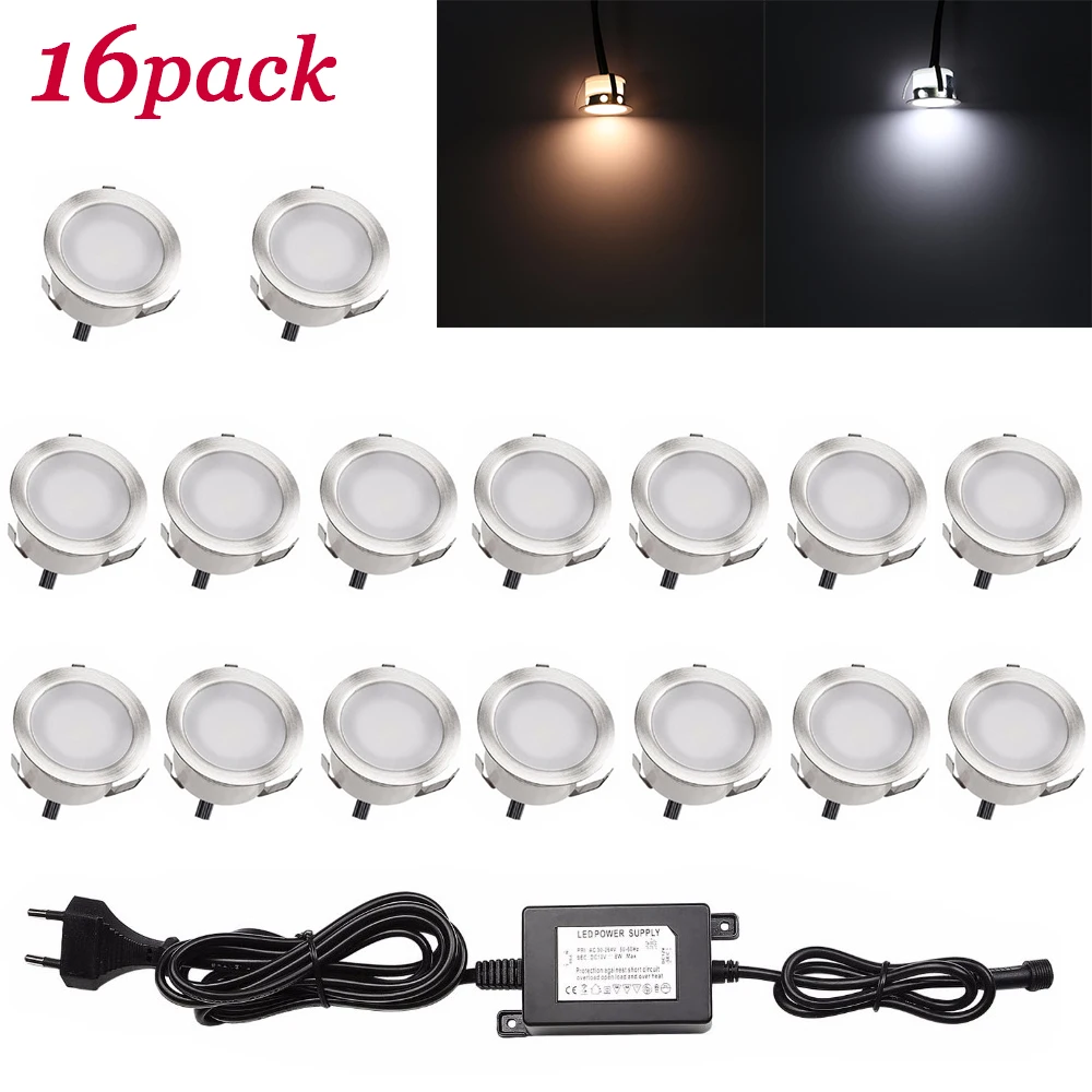LED Inground Light Garden Decoration Outdoor Lighting IP67 DC12V Yard Floor Stair Deck Pathway Patio Terrace Recessed Lamps