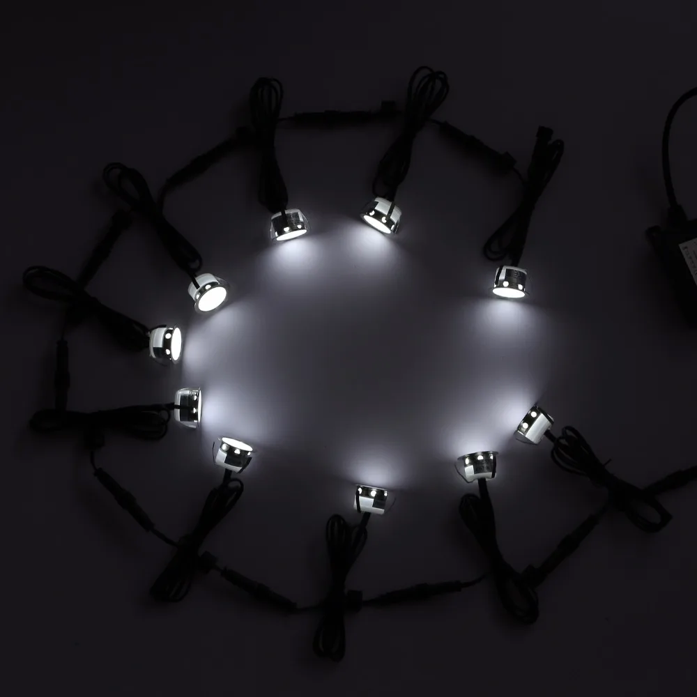 LED Inground Light Garden Decoration Outdoor Lighting IP67 DC12V Yard Floor Stair Deck Pathway Patio Terrace Recessed Lamps