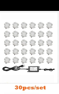LED Inground Light Garden Decoration Outdoor Lighting IP67 DC12V Yard Floor Stair Deck Pathway Patio Terrace Recessed Lamps