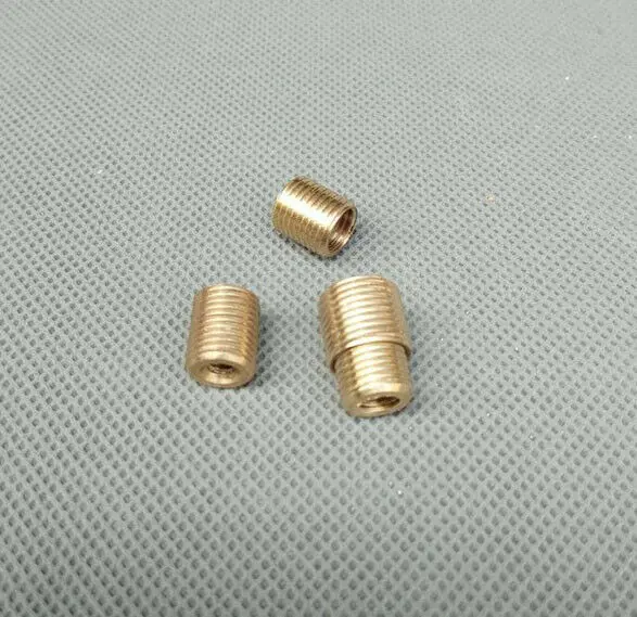 Camal 5pcs M4 to M10, M6 to M10, M8 to M10, M10 to M12 Threaded Hollow Tube Adapter Inner Outer Threaded Coupler Conveyer Adapte
