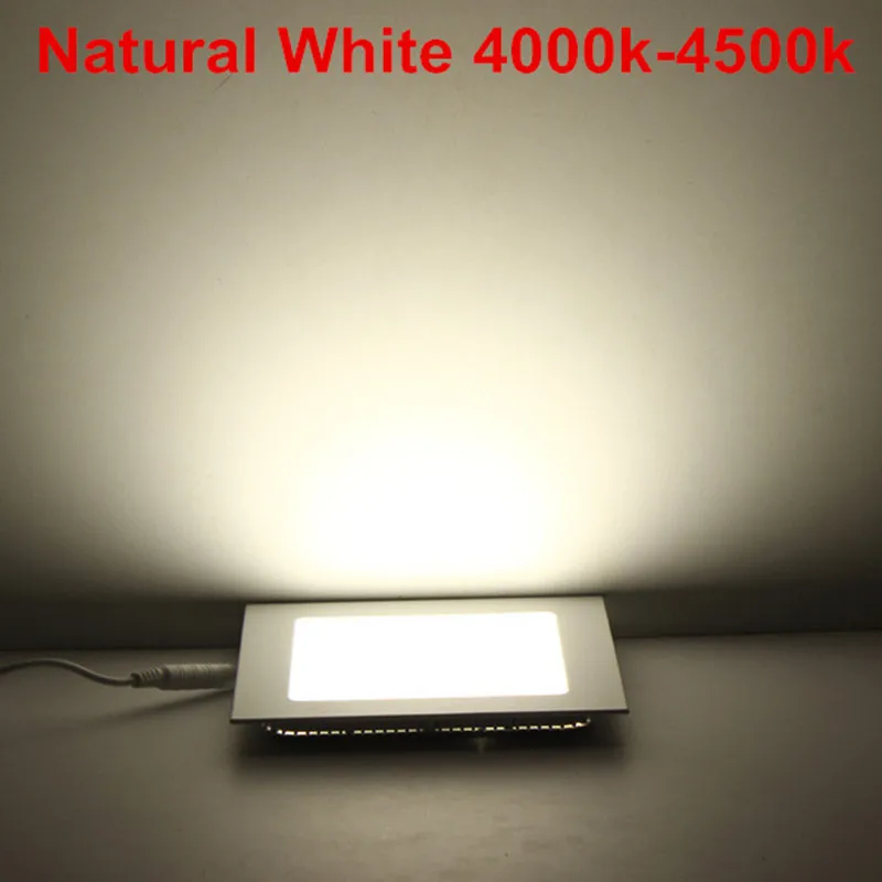 Led Downlight Dimmable 3W 4W 6W 9W 12W 15W 25W Square LED Spot Light AC110V/220V Ceiling Light Indoor Recessed Downlight