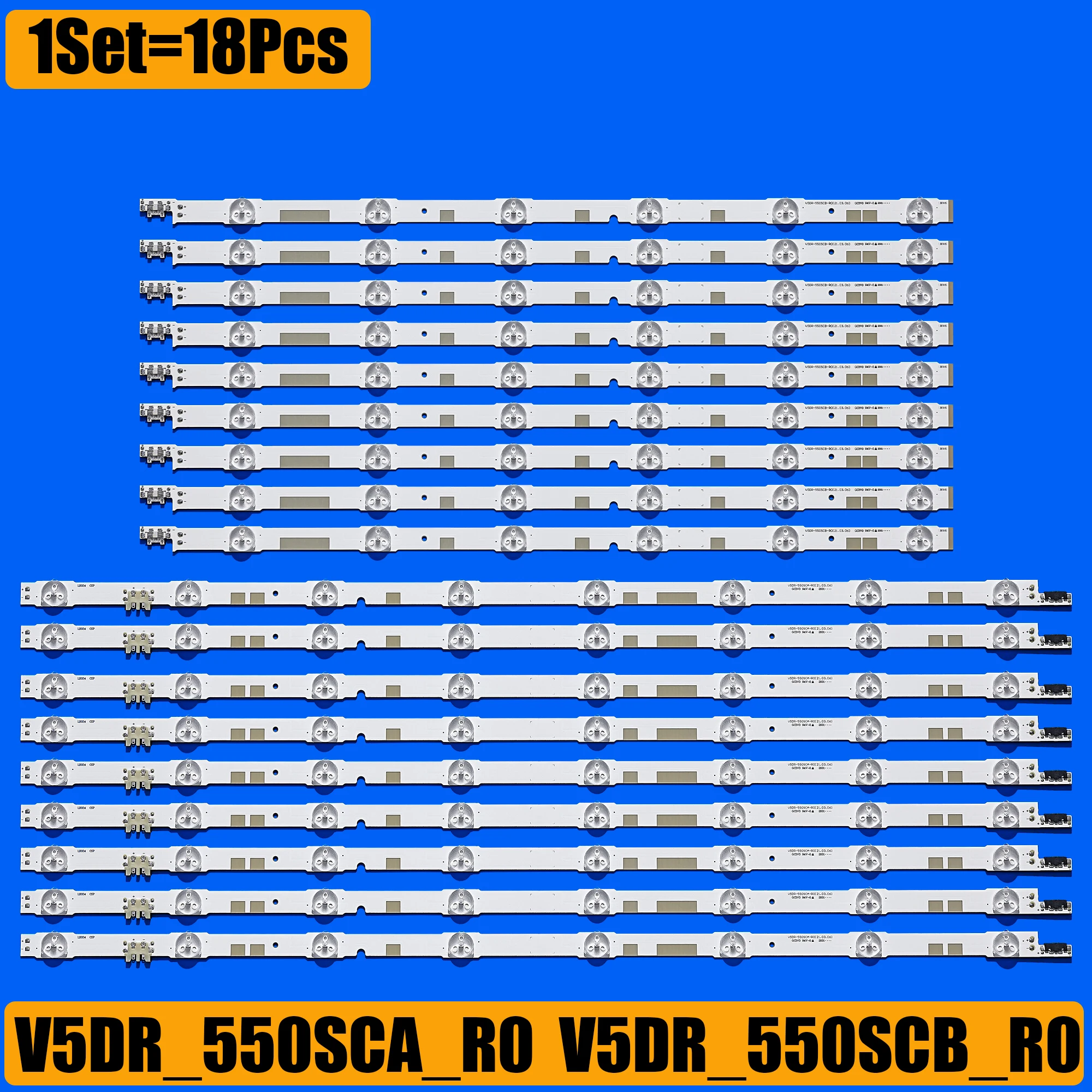 LED backlight strip for UN55JS7200 UE55JU6800K UE55JU6870U UE55JU6800 UE55JU6872U UN55JS700DF 55JU6800 UE55JS7000