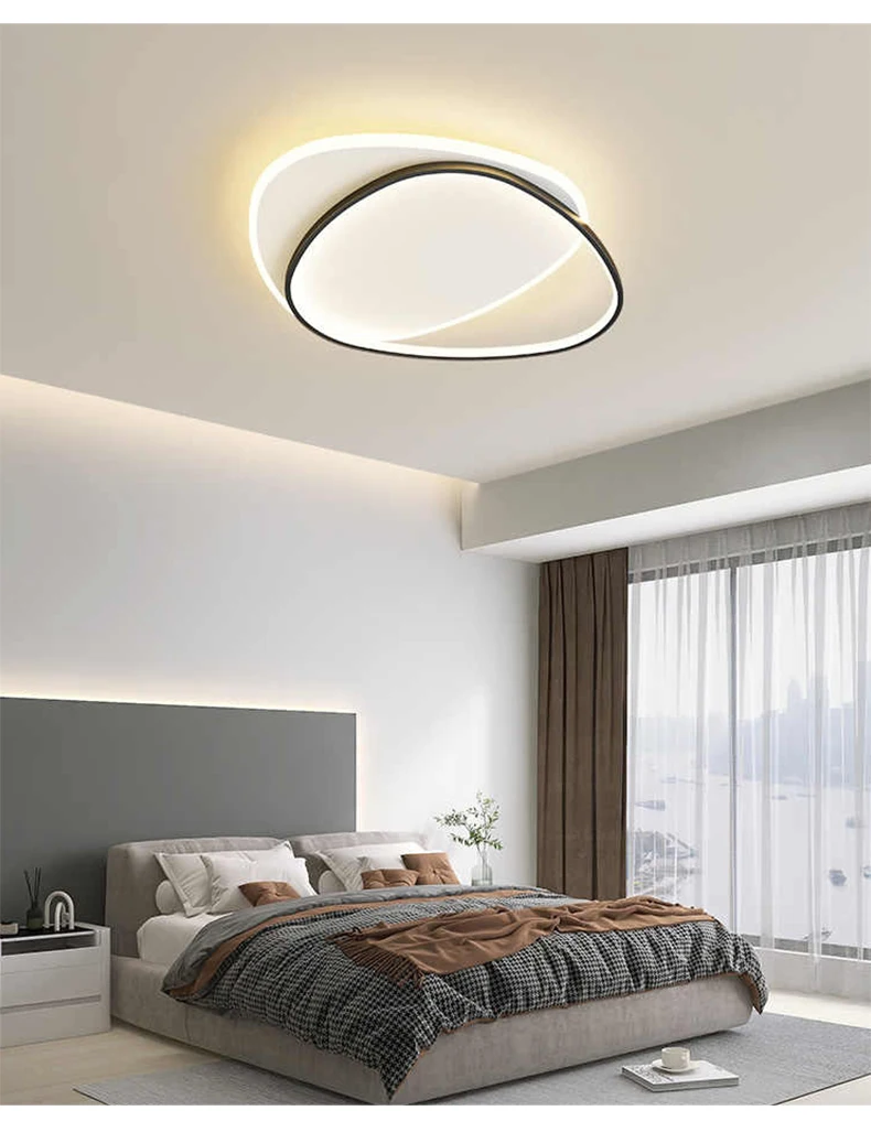 QIYIMEI Modern LED Chandelier Indoor Lights For Bedroom Study Living Room Lighting Lamps Luminaria Lustres HOME Decoration