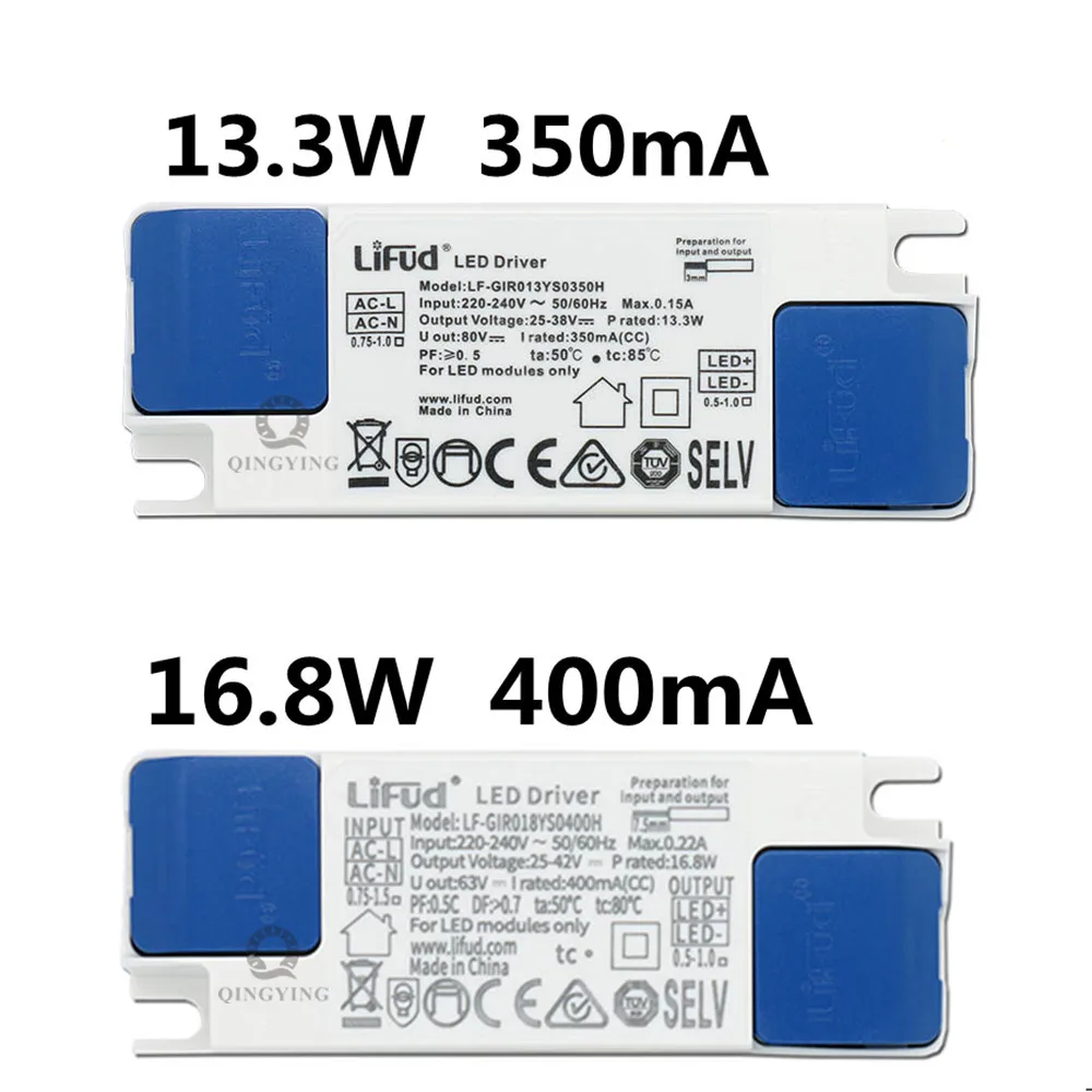2pc/lot IFud LED Driver 5.6-23.4W 135mA 160mA 180mA 200mA 250mA 300mA 350mA 400mA 450mA 500mA 550mA 600mA 25-42V Power Transform