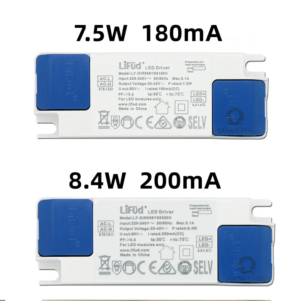 2pc/lot IFud LED Driver 5.6-23.4W 135mA 160mA 180mA 200mA 250mA 300mA 350mA 400mA 450mA 500mA 550mA 600mA 25-42V Power Transform