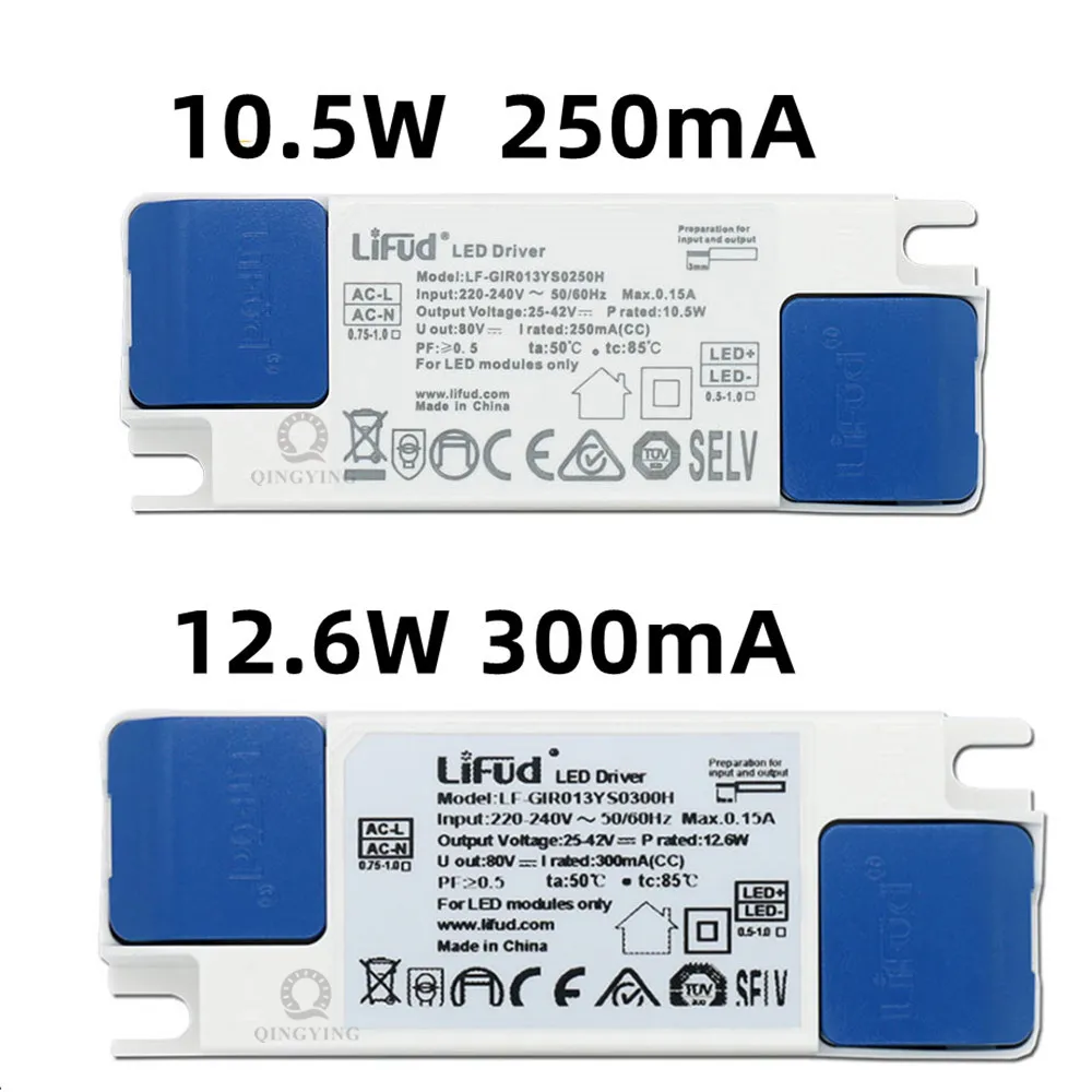 2pc/lot IFud LED Driver 5.6-23.4W 135mA 160mA 180mA 200mA 250mA 300mA 350mA 400mA 450mA 500mA 550mA 600mA 25-42V Power Transform