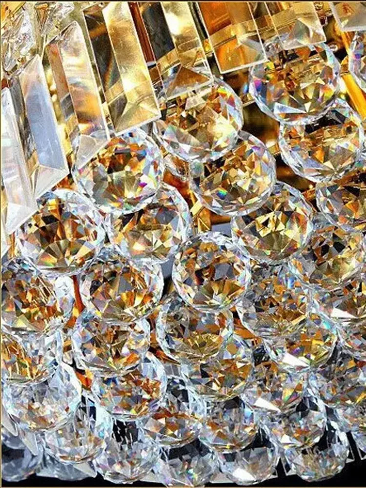 15mm-40mm Clear/AB Crystal Faceted Balls K9 Chandelier Parts Prism Sun Catcher Hanging Drop Pendant Home Wedding Party Decor