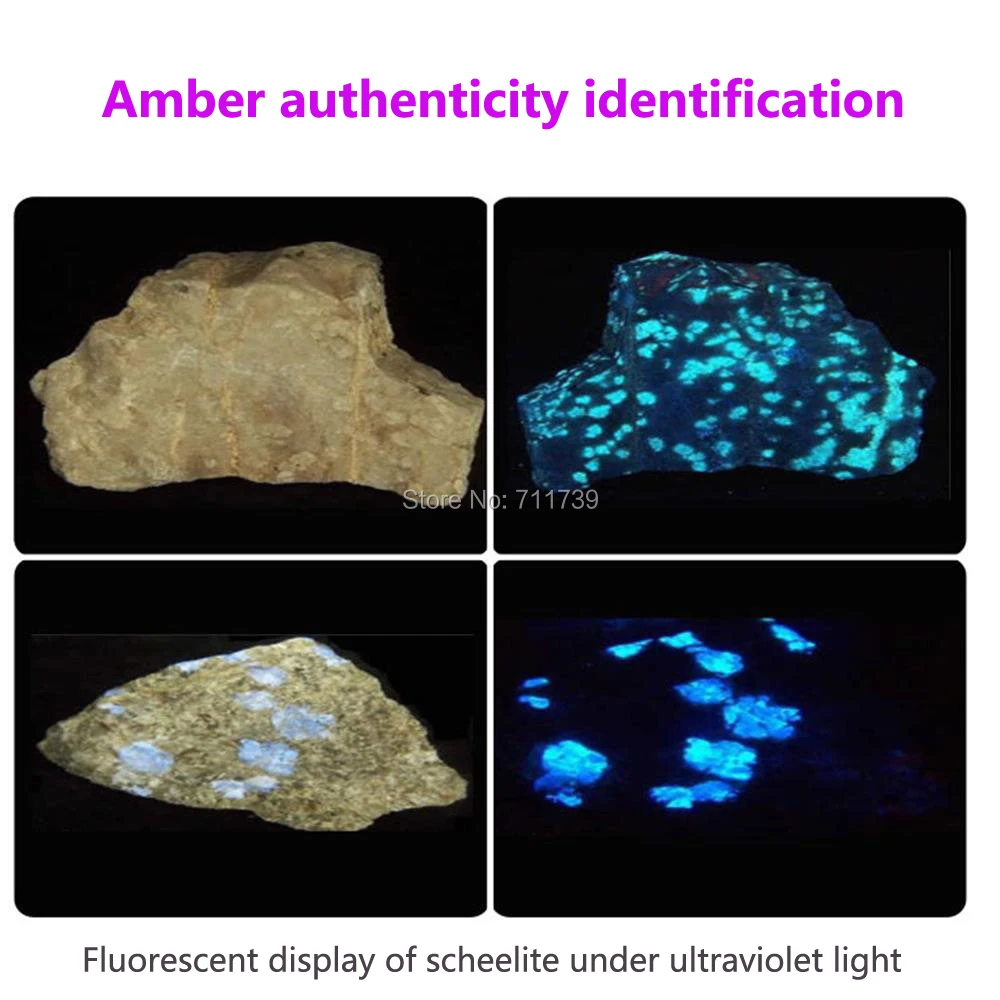 15W 3x LED UV Flashlight 365nm Ultraviolet Invisible Ink Marker Cat Dog Pet Skin Urine Tinea Ore Money Scorpion Detector Light