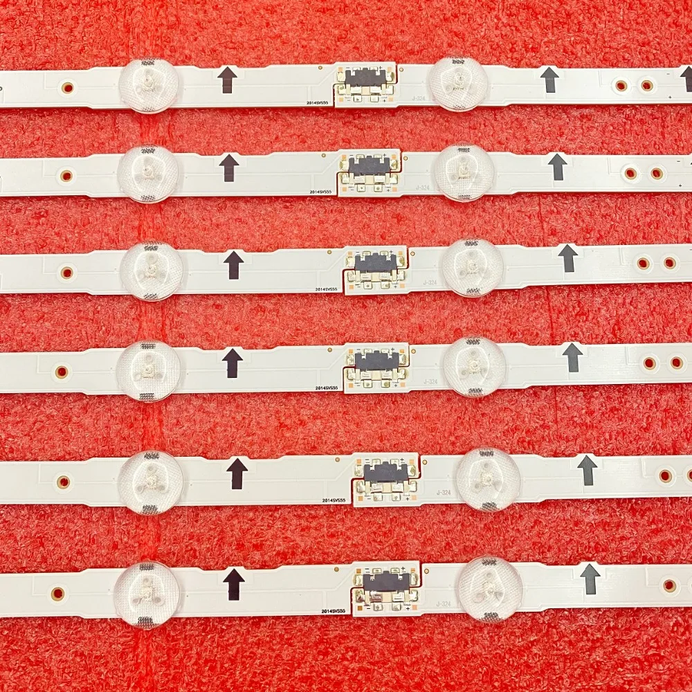 LED Strip For Samsung UA55H6400 UE55H5500 UE55H6200 UE55H6400 UE55H6500 UE55H6290 UE55J5100 UE55J5200 UE55J5600 UE55J6300