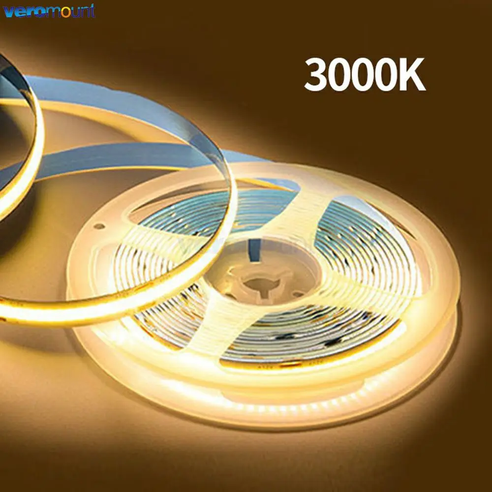 5m RA90 Pixel Horse Race COB LED Strip DC24V 360LED 10Pixel/m 3000K 4000K 6000K Addressable White Color Running Water Flow Light