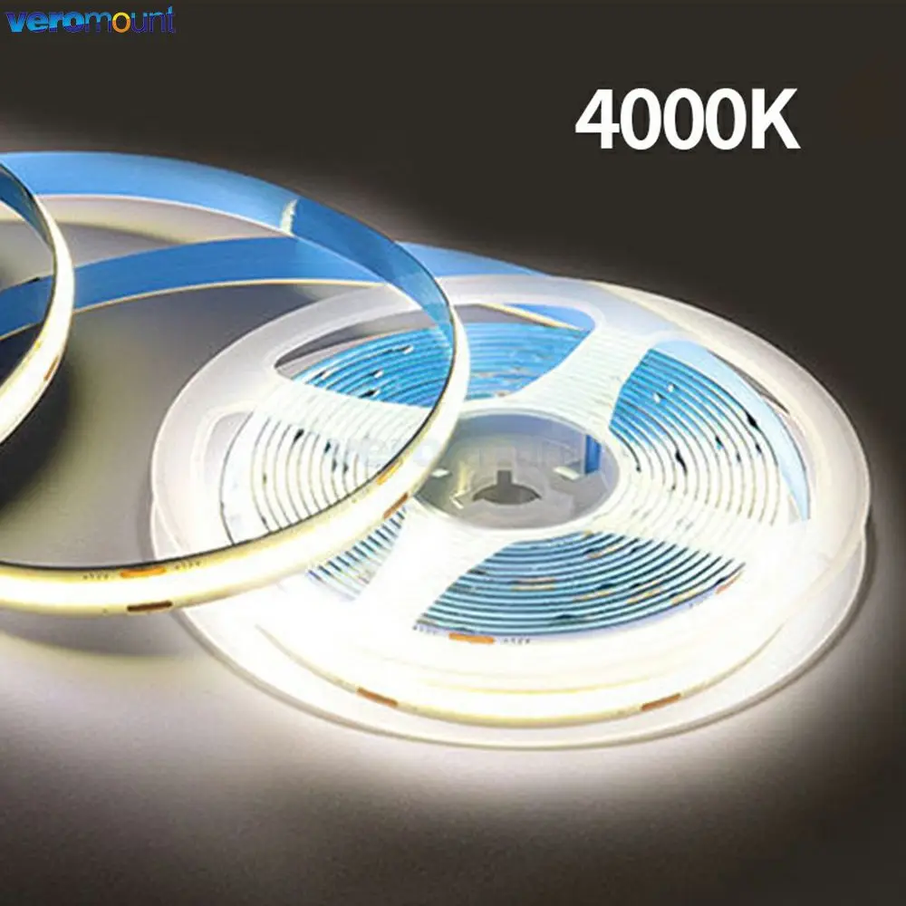 5m RA90 Pixel Horse Race COB LED Strip DC24V 360LED 10Pixel/m 3000K 4000K 6000K Addressable White Color Running Water Flow Light