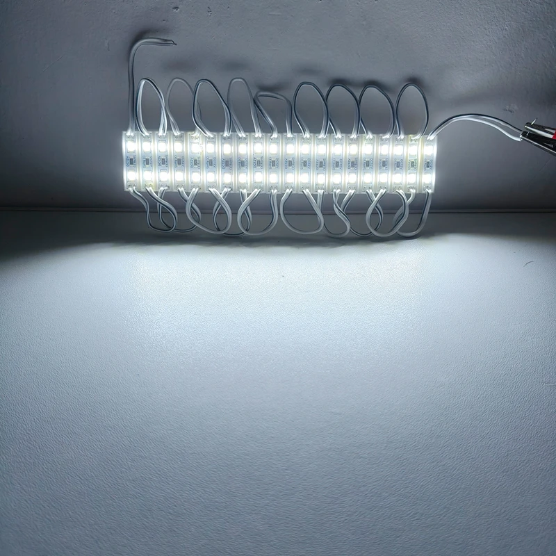 20pcs LED Module Lights 2835 Patch Waterproof IP65 DC12V White Warm R/G/B Decoration Logo Super Backlight Advertising Signs Lamp