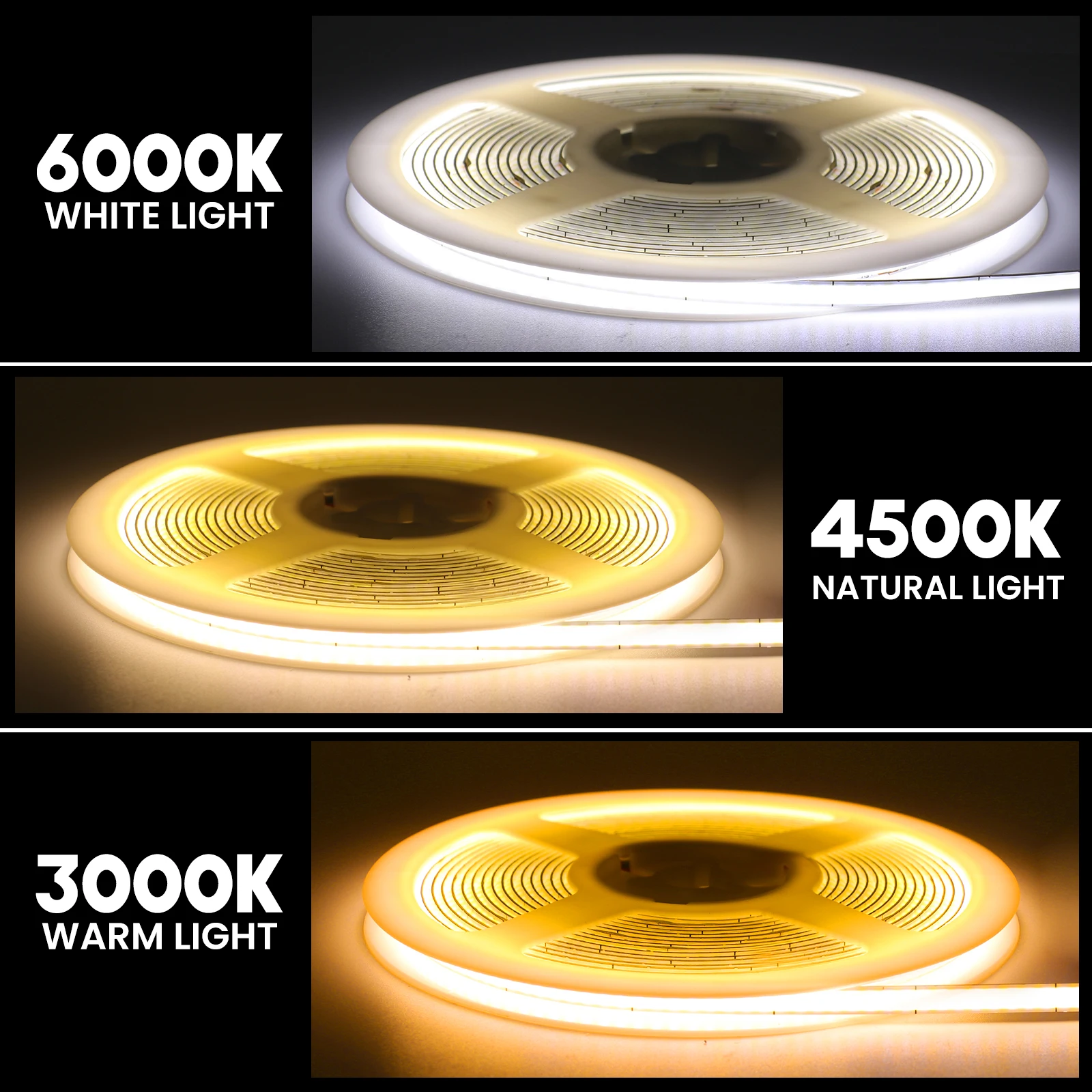5V USB COB Led Strip Light 320 Leds/M White/Red/Green/Blue/Ice Blue/Pink PCB 3MM 5MM 8MM Flexible Ribbon Night Lamp TV Backlight