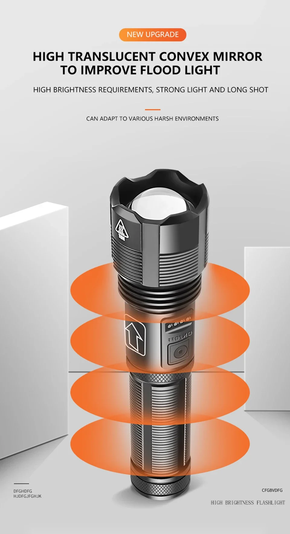 Aluminum Alloy XHP70.2 XHP50.2 Tactical Hunting Torch 4 Core Led Flashlight 18650 AAA Battery Usb Rechargeable Zoomable Lantern