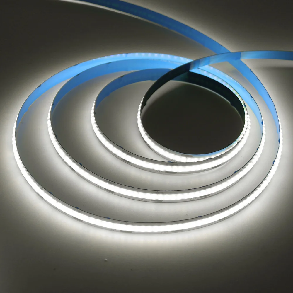 5V 3mm 5mm 8mm PCB COB LED Strip Light USB Powered Red Green Blue Pink Warm White High Density 320LEDs Flexible Ribbon Tape Lamp