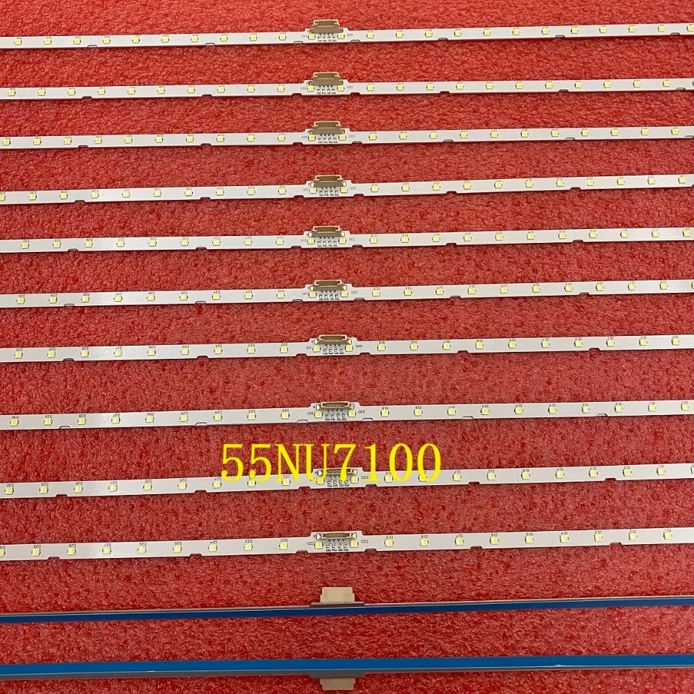 LED Strip For Samsung 55NU7100 UN55NU7100 UE55NU7100 UN55RU7100 UA55NU7100 UN55NU7200 UN55NU7400 UN55NU7100G