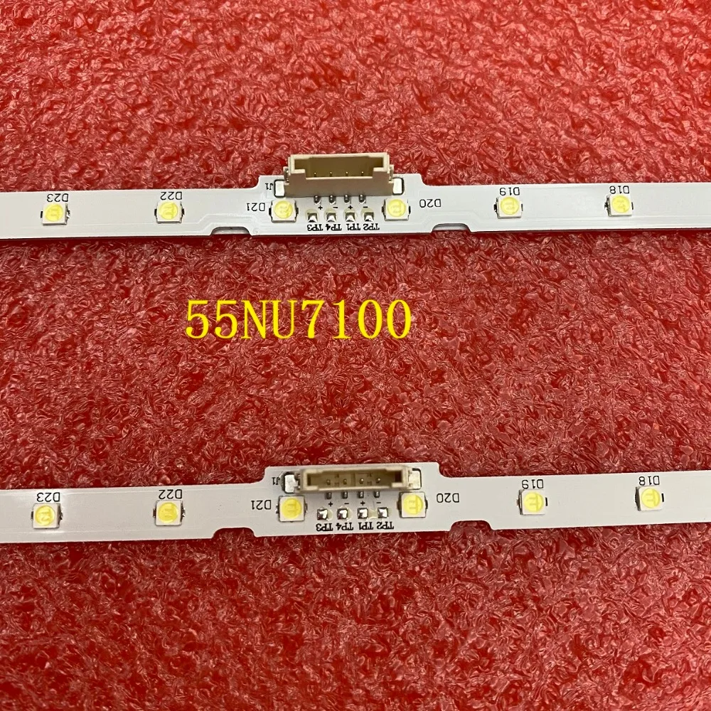 LED Strip For Samsung 55NU7100 UN55NU7100 UE55NU7100 UN55RU7100 UA55NU7100 UN55NU7200 UN55NU7400 UN55NU7100G