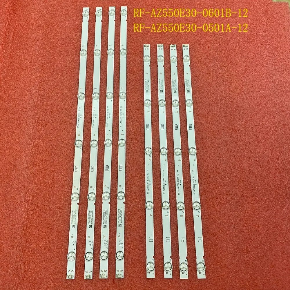 LED Strip For Toshiba 55U5A11T PTV55U21DSWNT TV 55UJ620Y 55LJ5400 55UJ6200 55UJ6000 55LJ620V 55UJ620V RF-AZ550E30-0601B-12