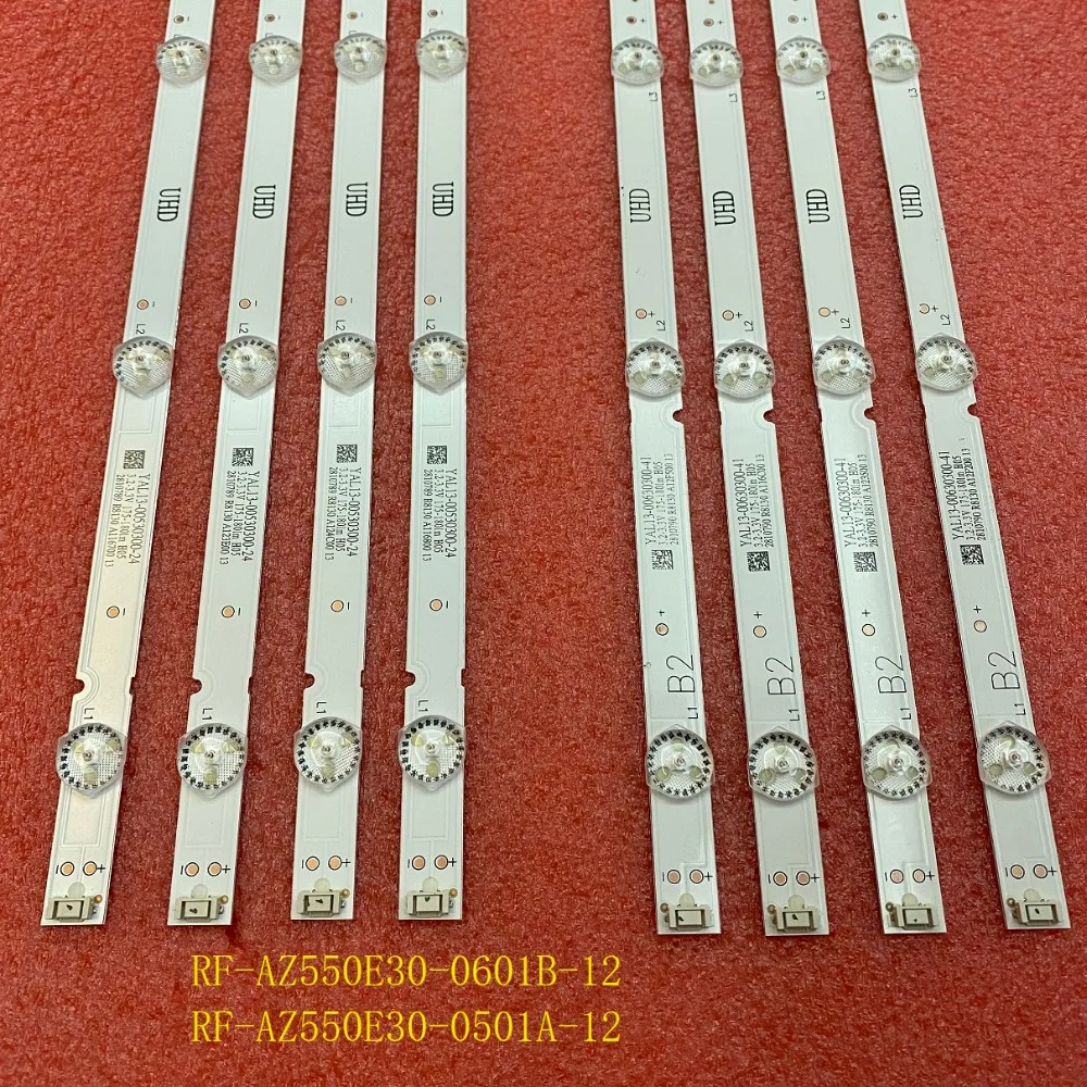 LED Strip For Toshiba 55U5A11T PTV55U21DSWNT TV 55UJ620Y 55LJ5400 55UJ6200 55UJ6000 55LJ620V 55UJ620V RF-AZ550E30-0601B-12