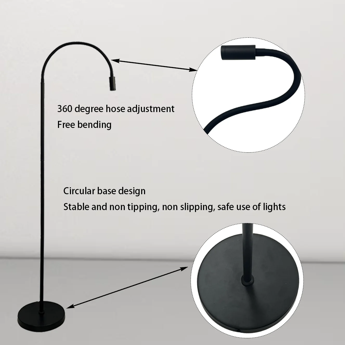 5W High-Power UV LED Curing Lamp for Beauty Eyelashes, False Eyelashes, Fast Curing, Drying, Grafting, Silent Feet, UV Vertical