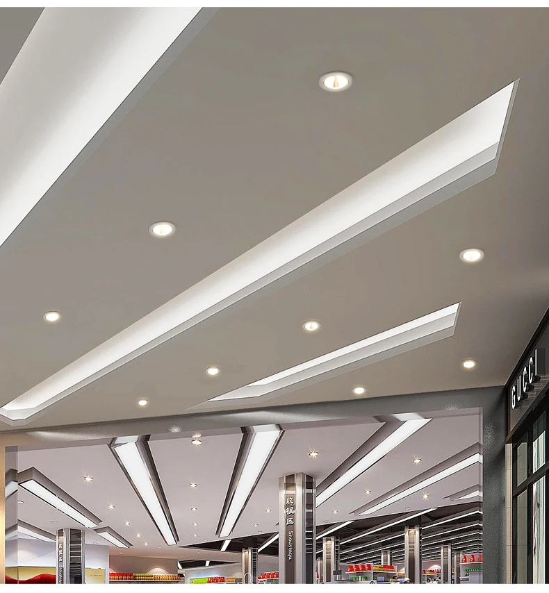 Dimmable AC85V-265V 5W 7W 9W 12W 15W18W LED Downlights Epistar Chip COB Recessed Ceiling Lamps Spot Lights For Home Illumination