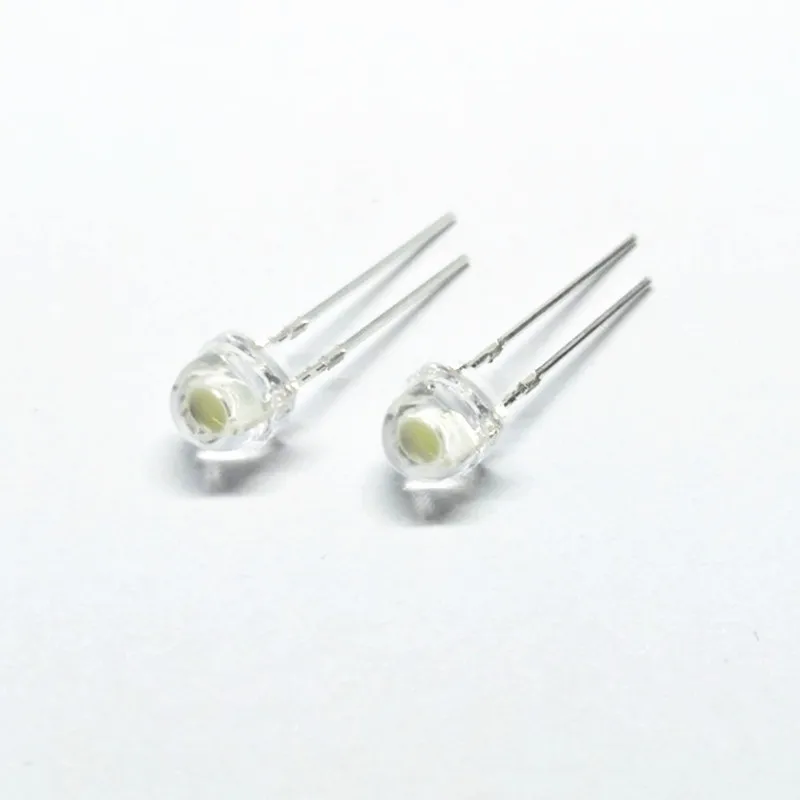LED 5V 12V 5mm 3mm Bead SMD F5 F3 Hat/Round Lamp DIP LED USB Car Light White Red Green Blue Yellow Chip 100pcs