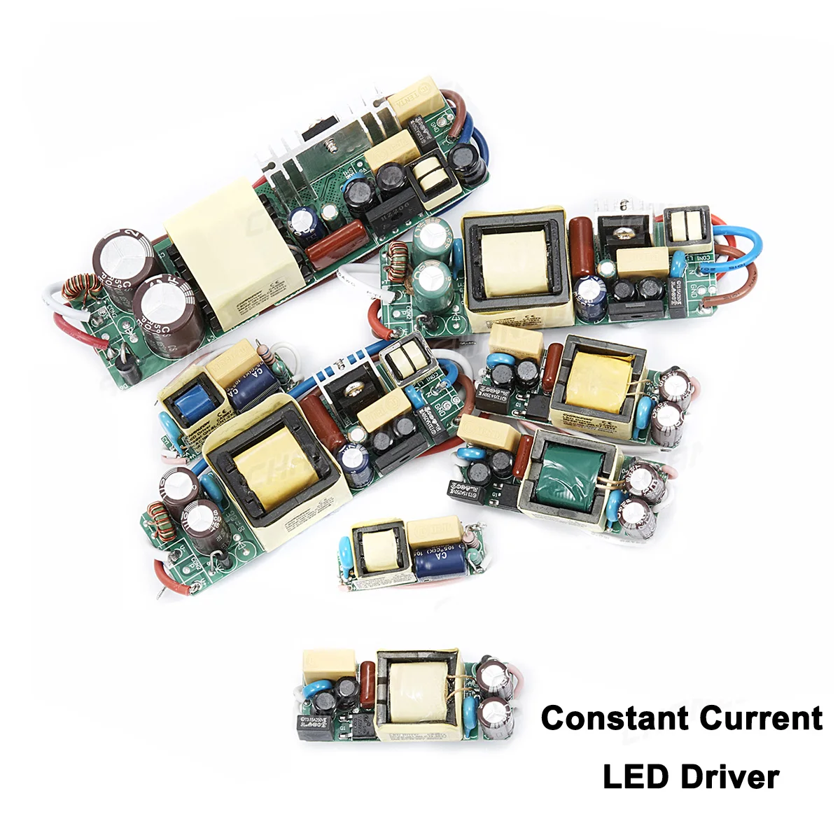 1-10PCS High Power LED Driver 300MA 450MA 600MA 900MA 5W 10W 12W 20W 36W 60W Inside External IP67 Constant Current Adapter Chip