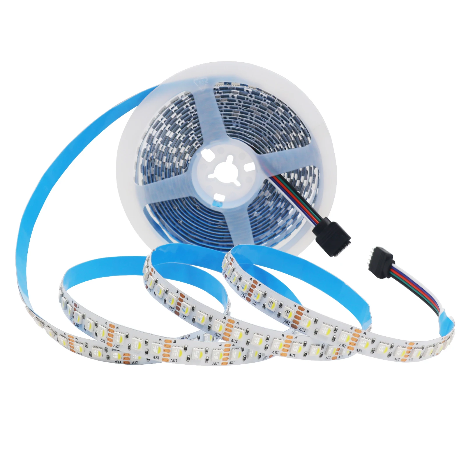RGBW RGBWW LED Strip DC 12V 24V 4 Colors In 1 Chip SMD 5050 60 108 120 Leds/M Flexible Ribbon Tape Rope Light