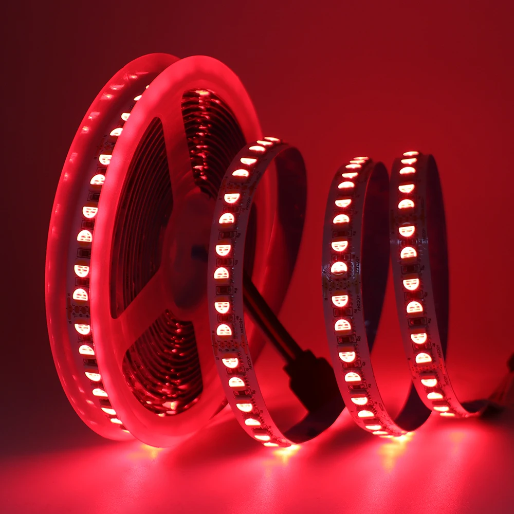 RGBW RGBWW LED Strip DC 12V 24V 4 Colors In 1 Chip SMD 5050 60 108 120 Leds/M Flexible Ribbon Tape Rope Light