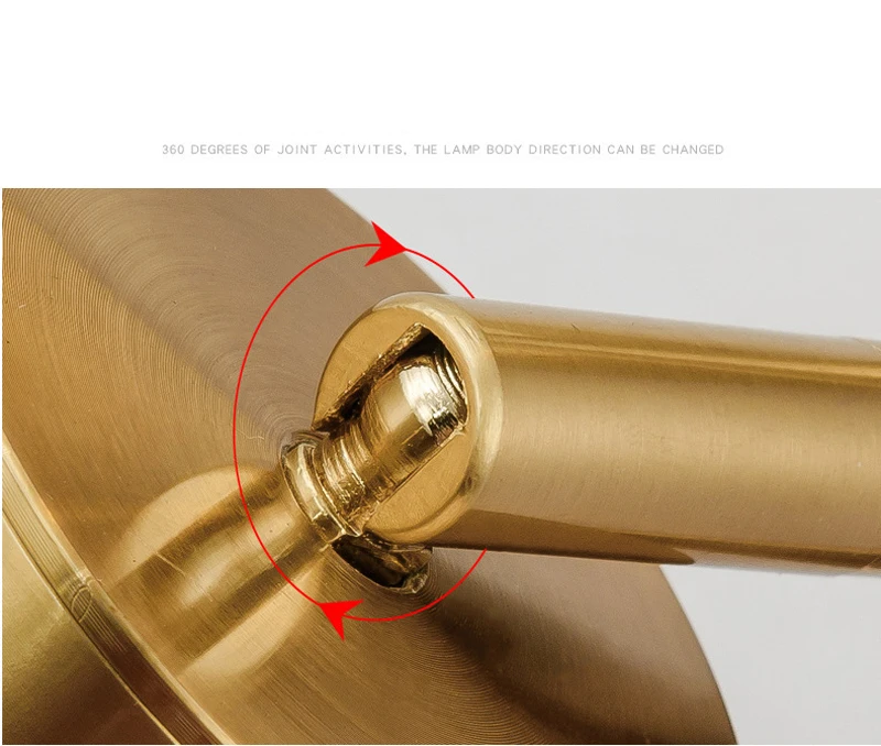 Golden Vintage Industrial Wall Sconce Light GU10 Black White Surface Mounted Rotatable Ceiling Track Bedroom Store Aisle Fixture