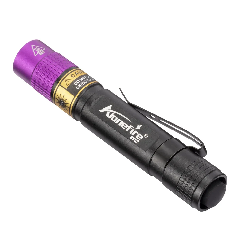 365/395nm Uv Flashlight Blacklight Mini Ultraviolet Torch Money Ore Pet Urine Invisible Ink Marker Stain Scorpion Detector Lamp