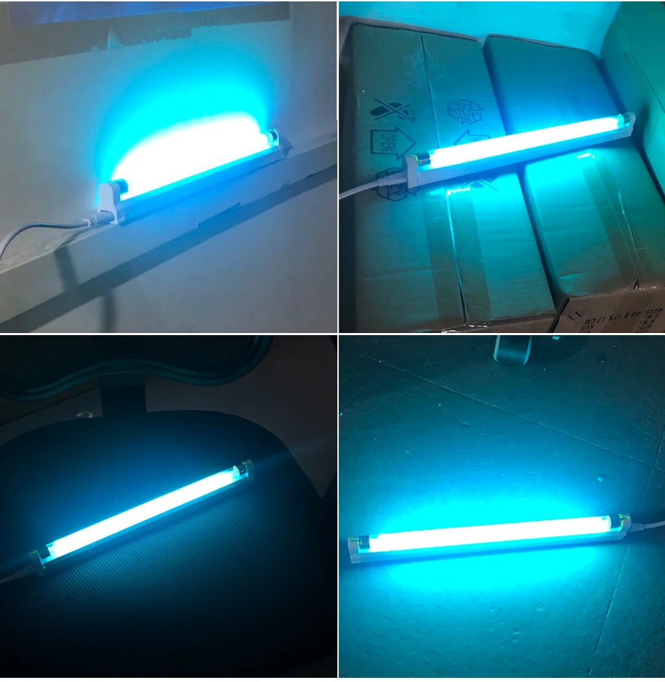 220V 110V 8W 6W Steril Lamp Germicidal Ultraviolet Light Quartz Lamp T5 Tube UVC Bactericidal LED Lamp UV Lamp Sterilization