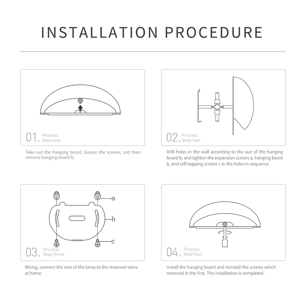 Aisilan LED Wall Lamp Garden Outdoor Waterproof IP67 Indoor Modern 7W Wall Lighting for Bedroom Nightstand Stair Entrance