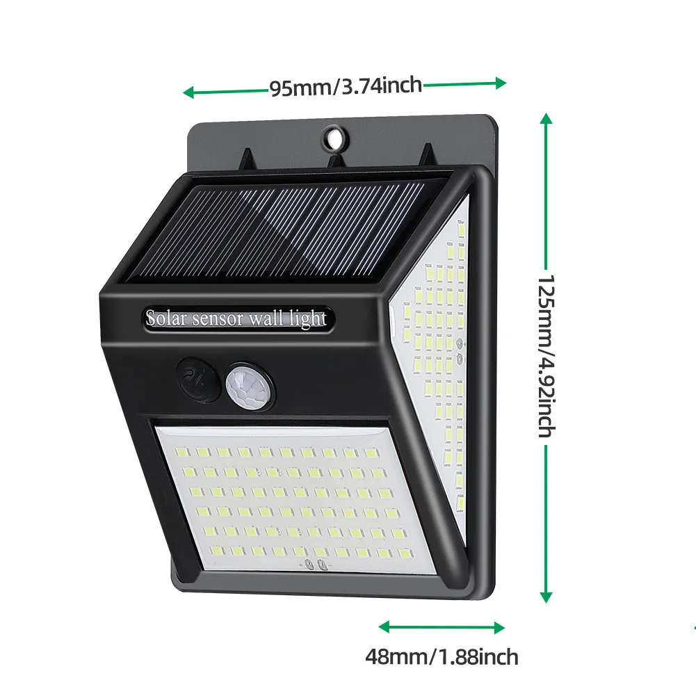 NEW Multifunctional Solar Lamp Outdoor Decoration Solar Light IP65 Waterproof Sunlight Powered Spotlight with Motion Sensor