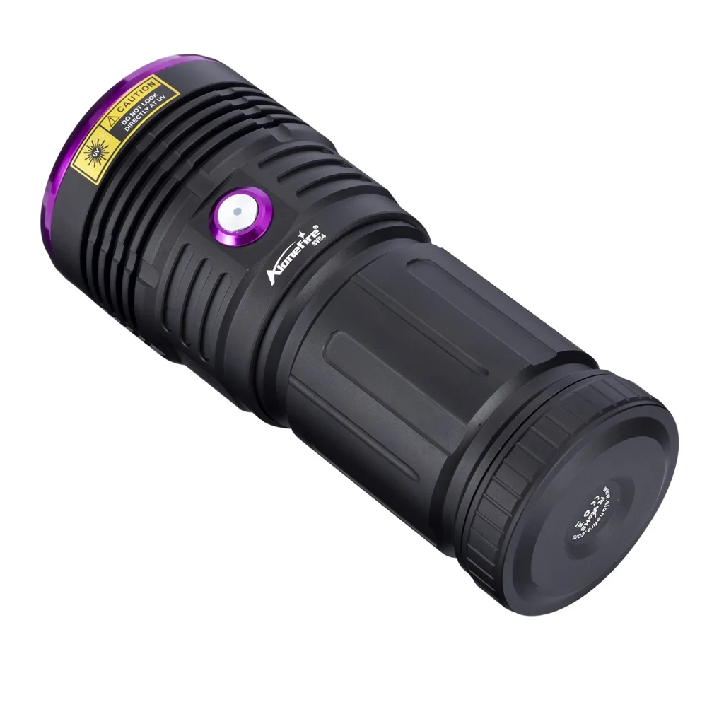 80W 365nm UV Flashlight Ultraviolet Ultra Violets Black Light Torch Pet Moss Detector Cat Dog Stains Bed Bug Moldy Food SV84