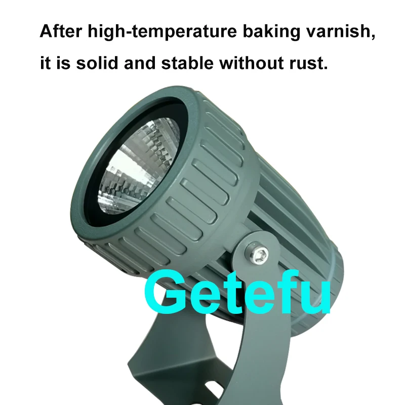 LED COB Spike Lawn Lamp 7W 10W 20W 5W Outdoor Garden Lighting Waterproof Lighting Led Garden Path Spotlights AC85-265V DC12-24V