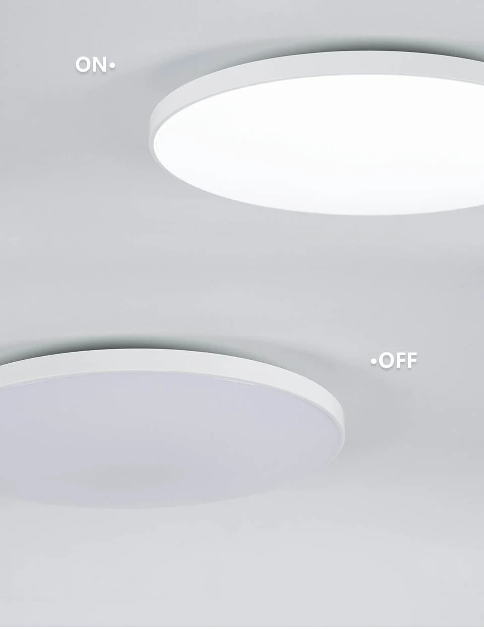 MARPOU 110V 220V 36W 50W 80W Smart Round Ceiling Light with bluetooth APP Remote control Waterproof Ceiling light bathroom