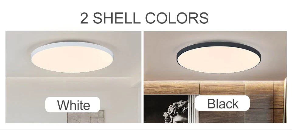MARPOU 110V 220V 36W 50W 80W Smart Round Ceiling Light with bluetooth APP Remote control Waterproof Ceiling light bathroom