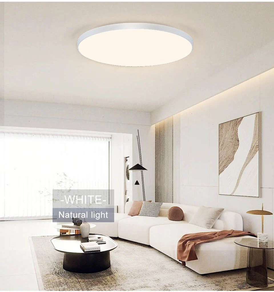 MARPOU 110V 220V 36W 50W 80W Smart Round Ceiling Light with bluetooth APP Remote control Waterproof Ceiling light bathroom