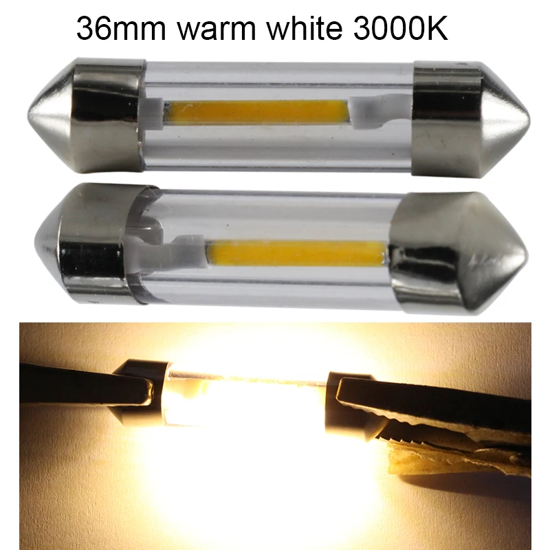 Led Festoon Light 31mm 36mm 39mm 41mm C3W C5W C10W Canbus 6 12 24 V Volt COB License Plate Bulb 6v 12v 24v Interior Doom Lamp