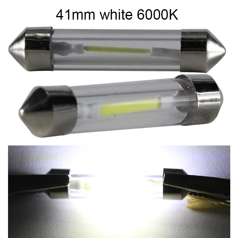 Led Festoon Light 31mm 36mm 39mm 41mm C3W C5W C10W Canbus 6 12 24 V Volt COB License Plate Bulb 6v 12v 24v Interior Doom Lamp