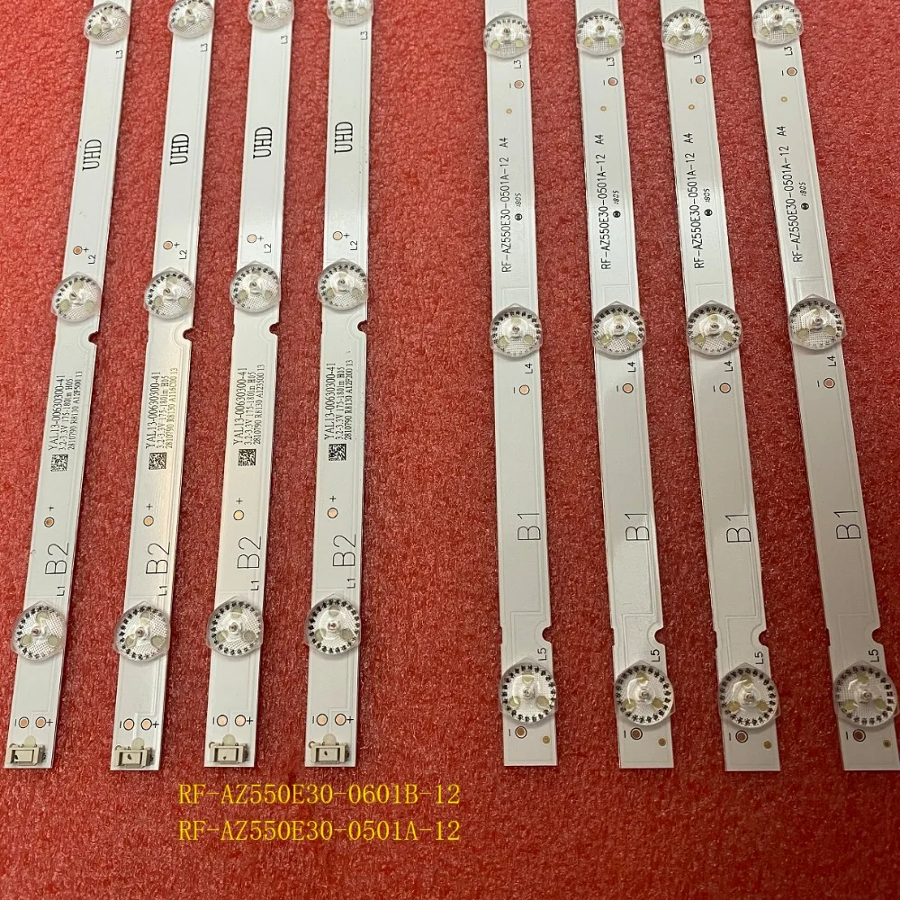 LED Backlight Strip For PTV55U21 TV 55UJ620Y 55UJ6200 55UJ6000 55LJ5400 55LJ620V 55UJ620V RF-AZ550E30-0601B-12 0501A A4 55U5A11T