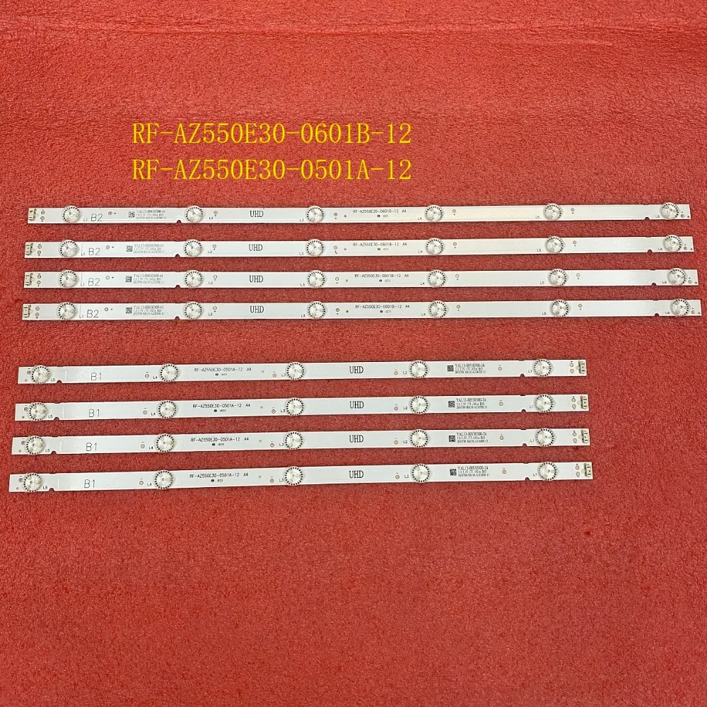 LED Backlight Strip For PTV55U21 TV 55UJ620Y 55UJ6200 55UJ6000 55LJ5400 55LJ620V 55UJ620V RF-AZ550E30-0601B-12 0501A A4 55U5A11T